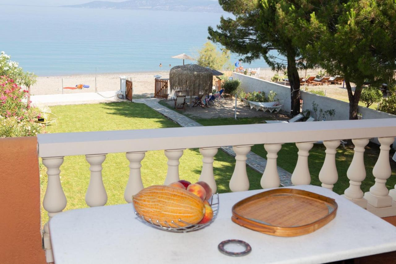 Pampas Seafront Villa, 6 Bedrooms, North Evvoia Kanatádhika Exterior foto