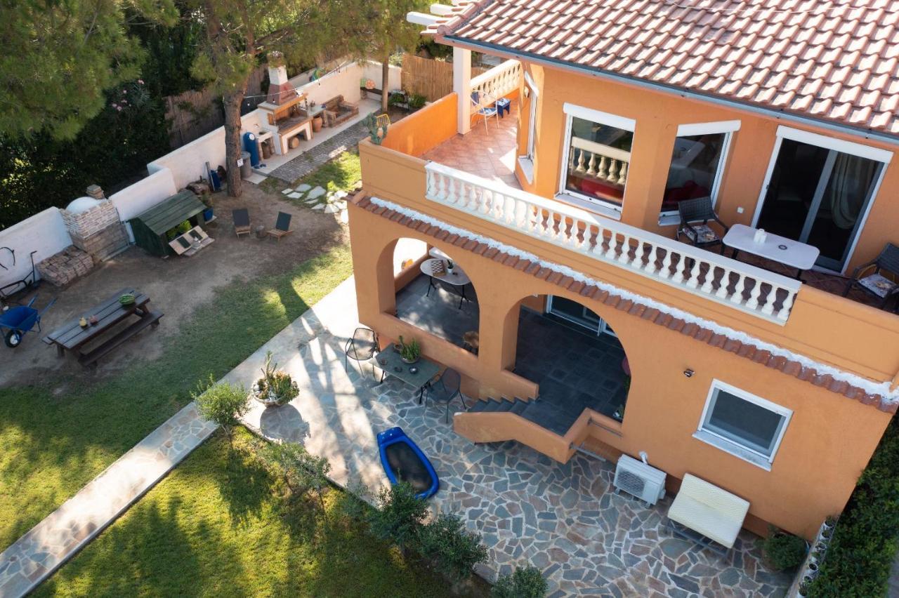 Pampas Seafront Villa, 6 Bedrooms, North Evvoia Kanatádhika Exterior foto