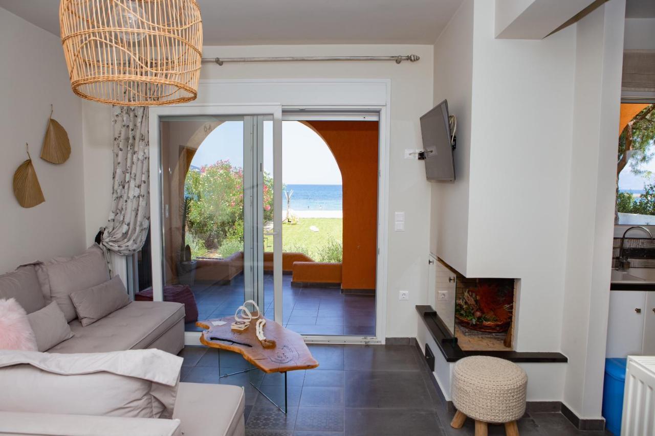 Pampas Seafront Villa, 6 Bedrooms, North Evvoia Kanatádhika Exterior foto